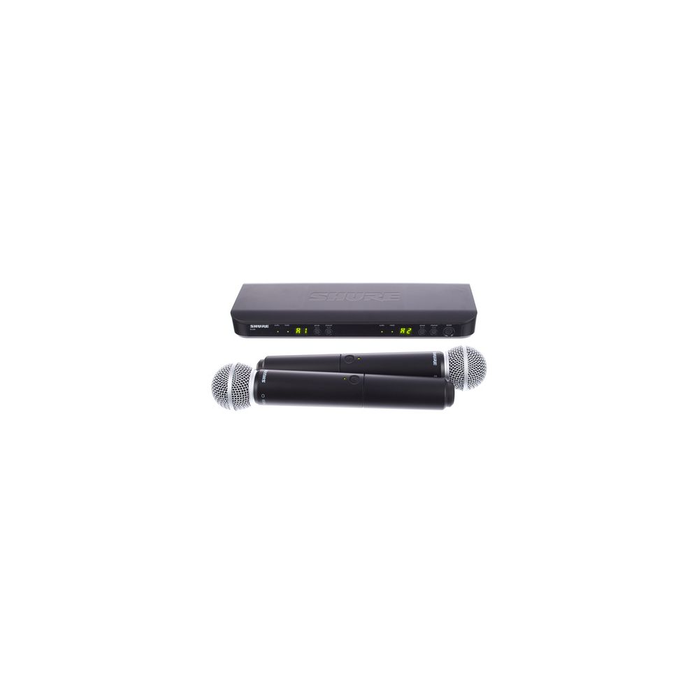 Shure BLX288 / SM58 dual wireless mikrofon — najam u Hrvatskoj